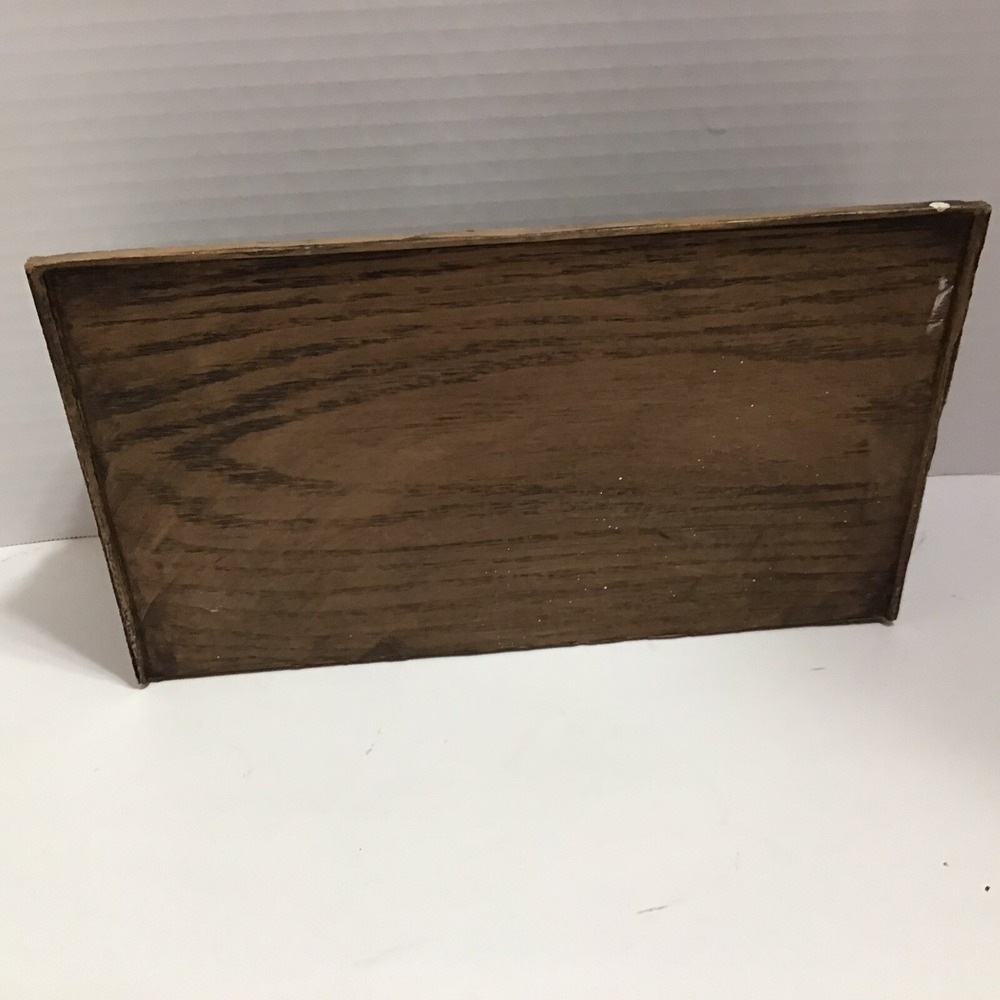 Vintage style Wood Desk Organizer Boho‎ Style Letter Holder Hang Or Sit - Picture 3 of 10